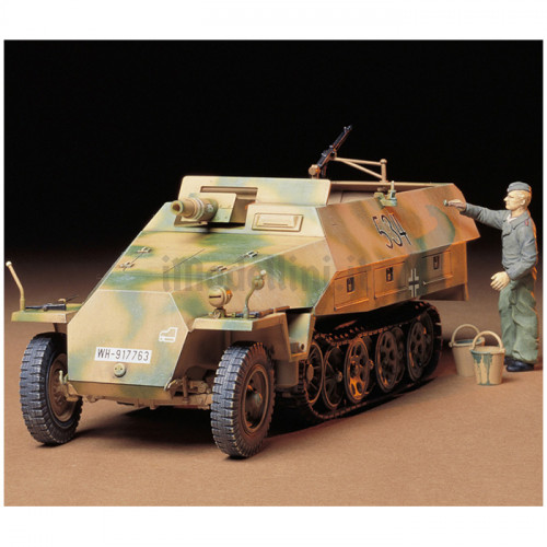 Semicingolato Tedesco Sd.Kfz. 251/9 Ausf.D. Kanonenwagen 1:35