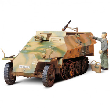 Semicingolato Tedesco Sd.Kfz. 251/9 Ausf.D. Kanonenwagen 1:35