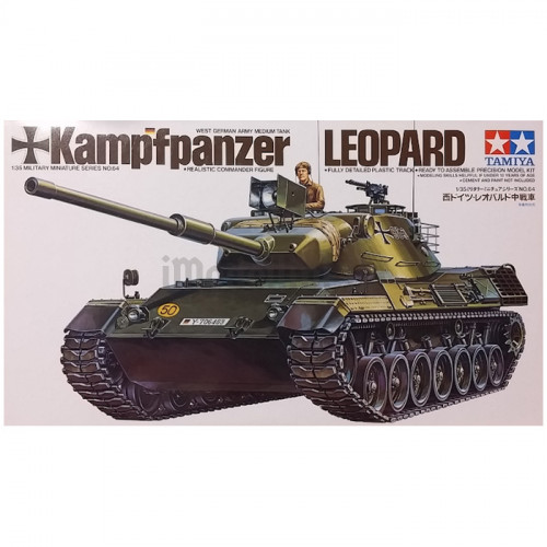 Carro Tedesco Leopard Medium Tank West German 1:35