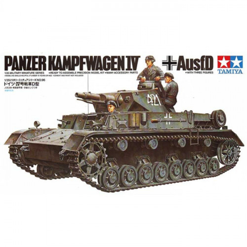 Carro Armato Tedesco Panzer Kampfwagen IV Ausf.D 1:35