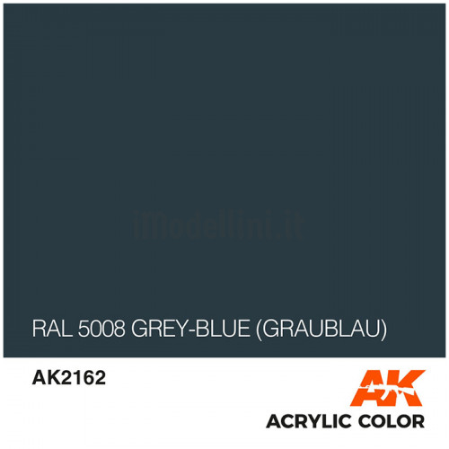 Vernice Acrilica AK Serie Air RAL 5008 Grey Blue