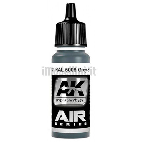 Vernice Acrilica AK Serie Air RAL 5008 Grey Blue