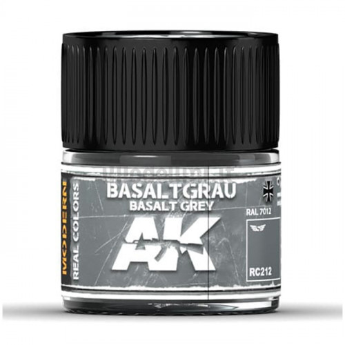 Vernice Acrilica AK Real Colors Basalt Grey RAL 7012 10ml