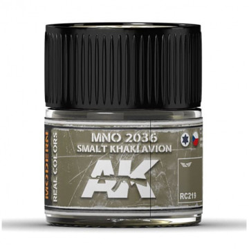 Vernice Acrilica AK Real Colors MNO 2036 Smalt Khaki Avion 10ml