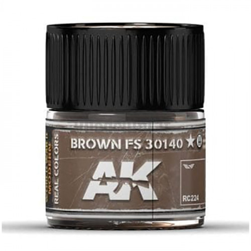Vernice Acrilica AK Real Colors Brown FS 30140 10ml