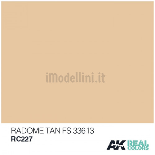 Vernice Acrilica AK Real Colors Radome Tan FS 33613 10ml
