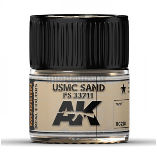Vernice Acrilica AK Real Colors USMC Sand FS 33711 10ml