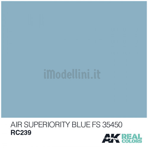 Vernice Acrilica AK Real Colors Air Superiority Blue FS 35450 10ml