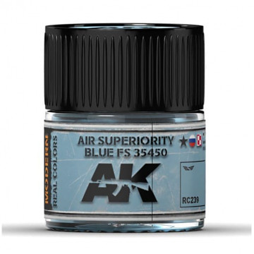 Vernice Acrilica AK Real Colors Air Superiority Blue FS 35450 10ml