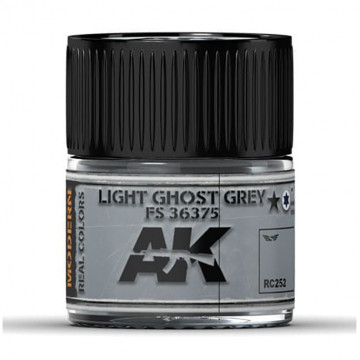 Vernice Acrilica AK Real Colors Light Ghost Grey FS 36375 10ml