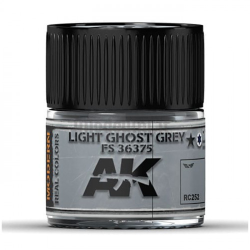 Vernice Acrilica AK Real Colors Light Ghost Grey FS 36375 10ml