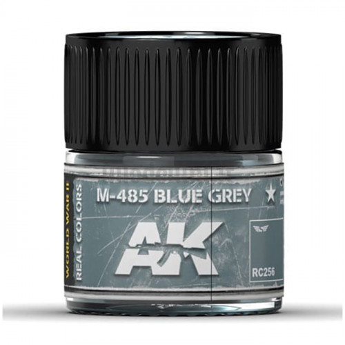 Vernice Acrilica AK Real Colors Blue Grey M-485 10ml