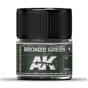 Vernice Acrilica AK Real Colors Bronze Green 10ml