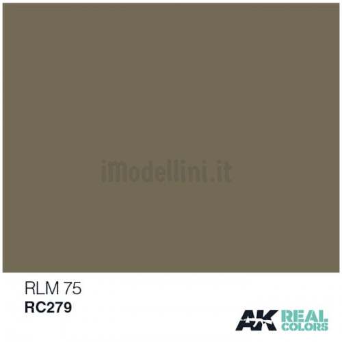 Vernice Acrilica AK Real Colors RLM 75 10ml