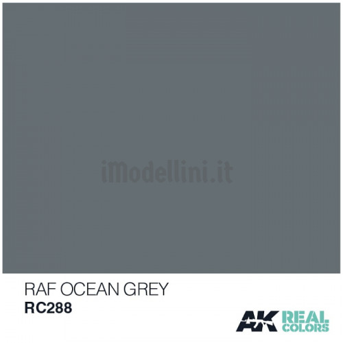 Vernice Acrilica AK Real Colors RAF Ocean Grey 10ml