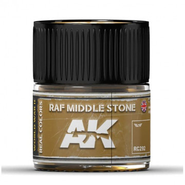 Vernice Acrilica AK Real Colors RAF Middle Stone 10ml