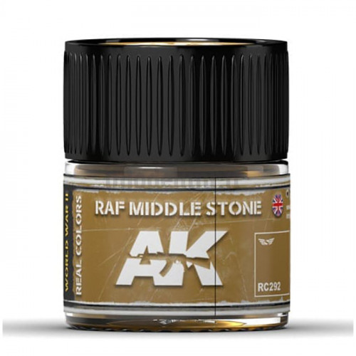 Vernice Acrilica AK Real Colors RAF Middle Stone 10ml