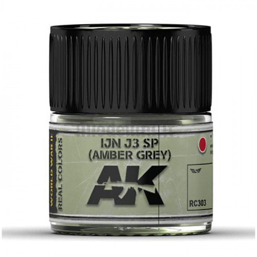 Vernice Acrilica AK Real Colors IJN J3 SP Amber Grey 10ml