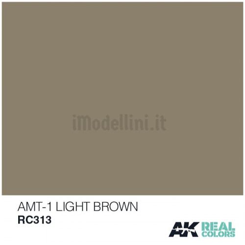 Vernice Acrilica AK Real Colors Light Brown AMT-1 10ml