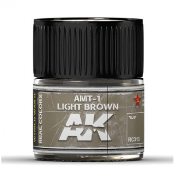 Vernice Acrilica AK Real Colors Light Brown AMT-1 10ml