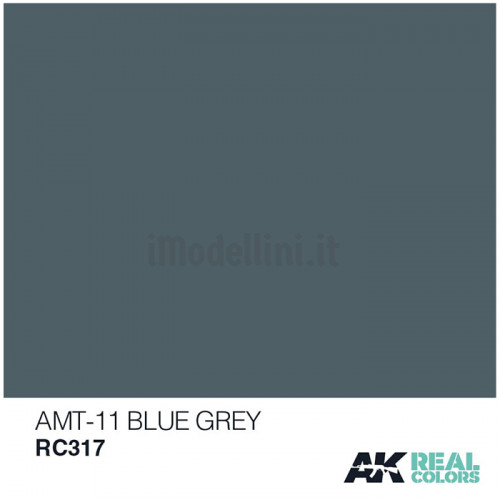 Vernice Acrilica AK Real Colors Blue Grey AMT-11 10ml