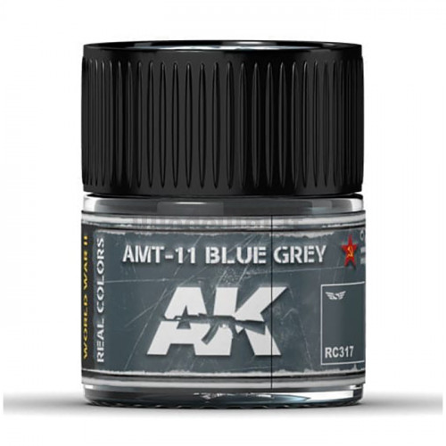 Vernice Acrilica AK Real Colors Blue Grey AMT-11 10ml