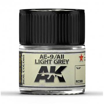 Vernice Acrilica AK Real Colors AII Light Grey AE-9 da 10ml