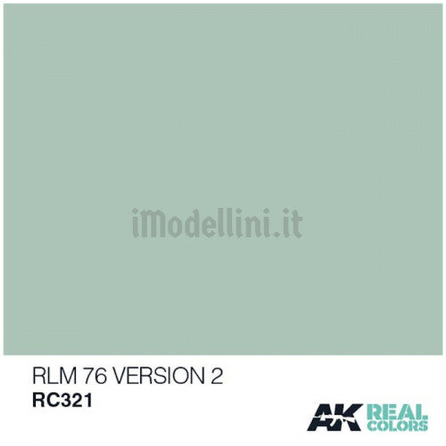 Vernice Acrilica AK Real Colors RLM 76 Version 2 10ml