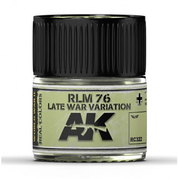 Vernice Acrilica AK Real Colors RLM 76 Late War Variation 10ml