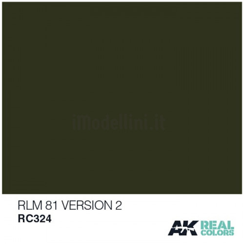 Vernice Acrilica AK Real Colors RLM 81 Version 2 10ml