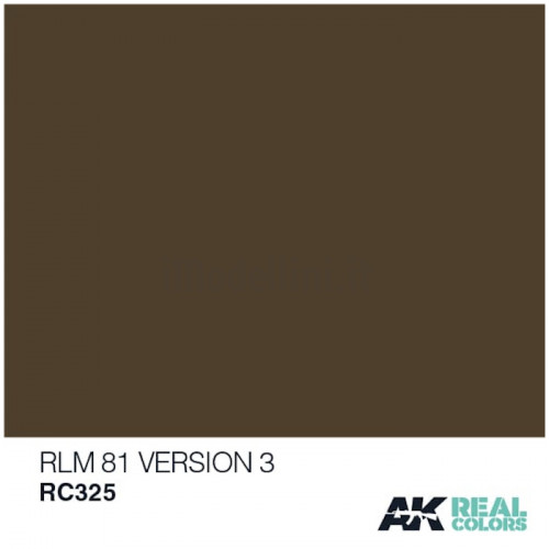 Vernice Acrilica AK Real Colors RLM 81 Version 3 10ml
