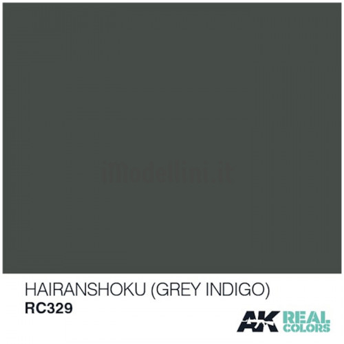 Vernice Acrilica AK Real Colors Hairanshoku Grey Indigo 10ml