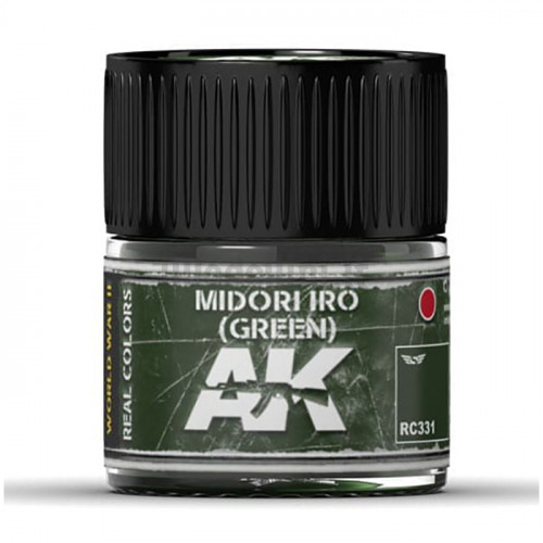 Vernice Acrilica AK Real Colors IJA 21 Green Midori Iro 10ml