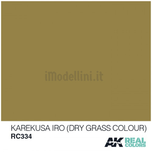 Vernice Acrilica AK Real Colors IJA 30 Dry Grass Colour 10ml