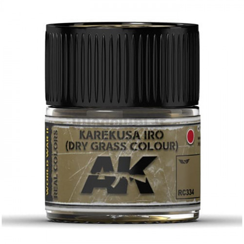 Vernice Acrilica AK Real Colors IJA 30 Dry Grass Colour 10ml