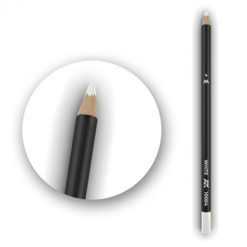 Set 5 Matite AK Watercolor Pencil White