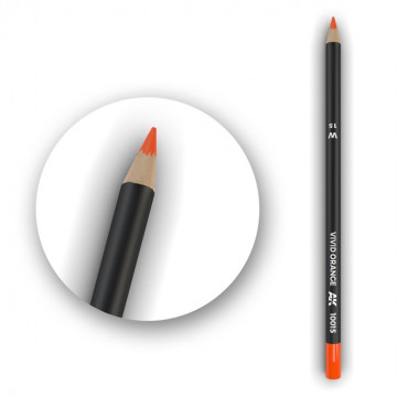 Set 5 Matite AK Watercolor Pencil Vivid Orange