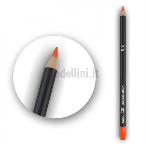 Set 5 Matite AK Watercolor Pencil Vivid Orange