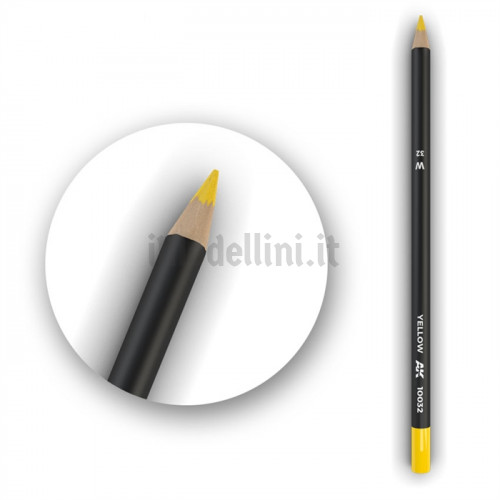 Set 5 Matite AK Watercolor Pencil Yellow