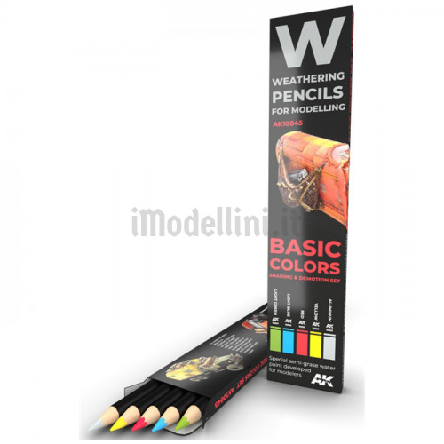 Set 5 Matite AK Watercolor Pencil Basics