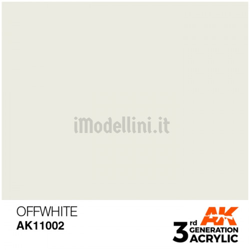 Vernice Acrilica AK 3rd Gen Offwhite