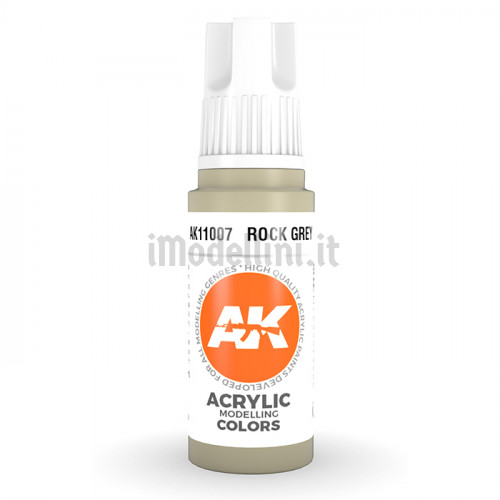 Vernice Acrilica AK 3rd Gen Rock Grey