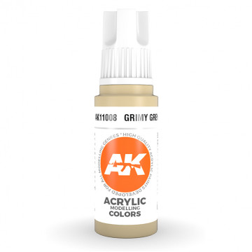 Vernice Acrilica AK 3rd Gen Grimy Grey