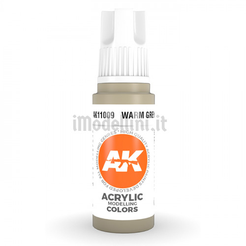 Vernice Acrilica AK 3rd Gen Warm Grey