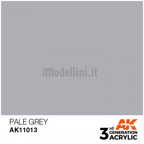 Vernice Acrilica AK 3rd Gen Pale Grey