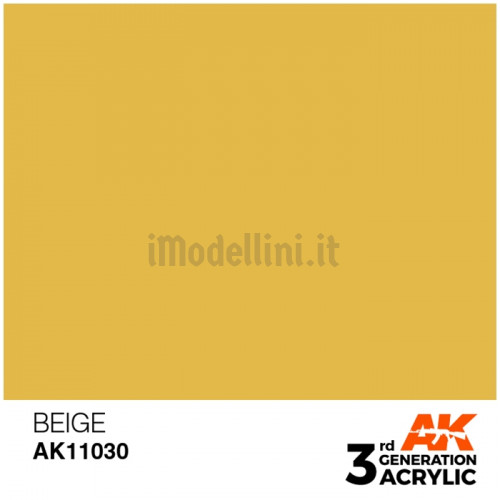 Vernice Acrilica AK 3rd Gen Beige