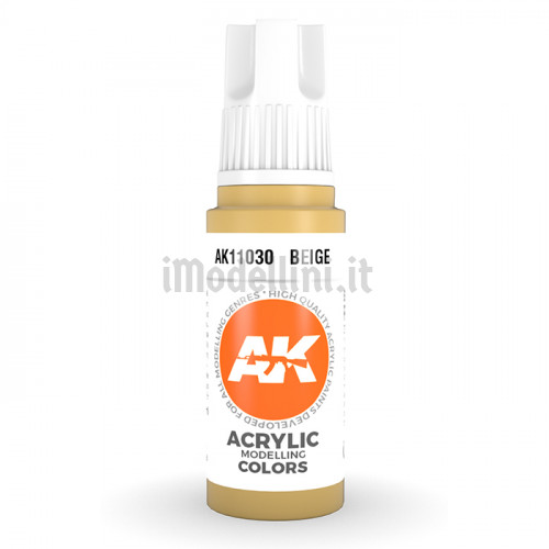 Vernice Acrilica AK 3rd Gen Beige