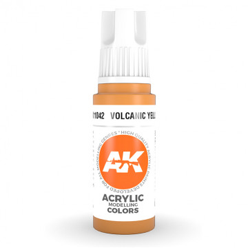 Vernice Acrilica AK 3rd Gen Volcanic Yellow
