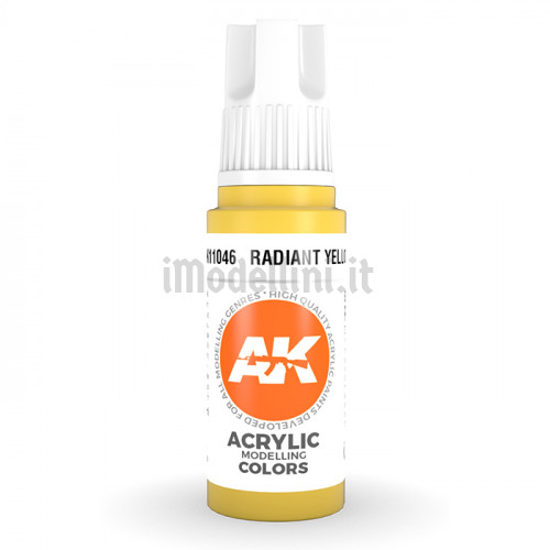 Vernice Acrilica AK 3rd Gen Radiant Yellow