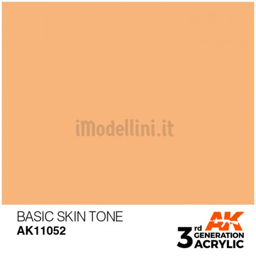 Vernice Acrilica AK 3rd Gen Basic Skin Tone